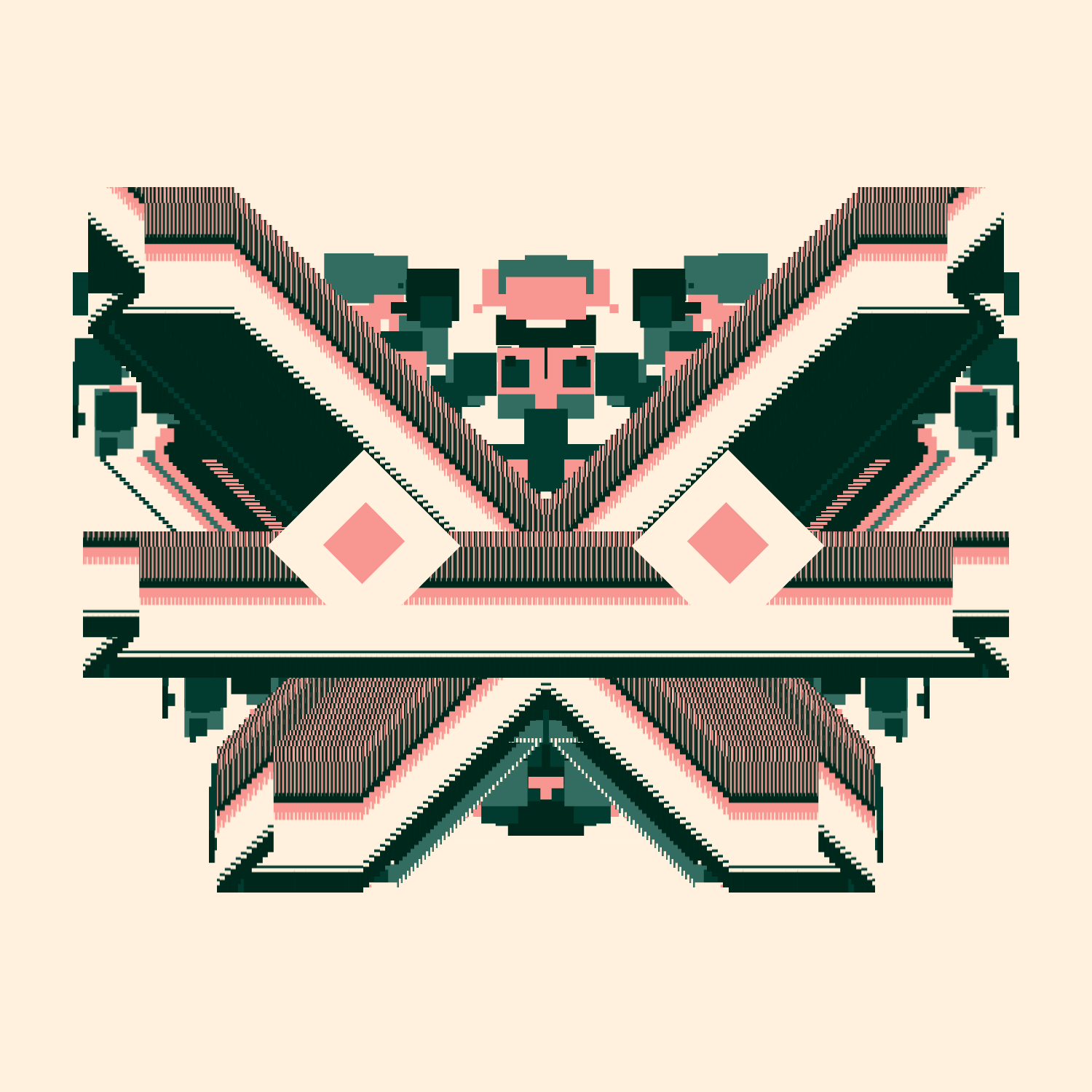 Glitchy Masks #36 static token preview