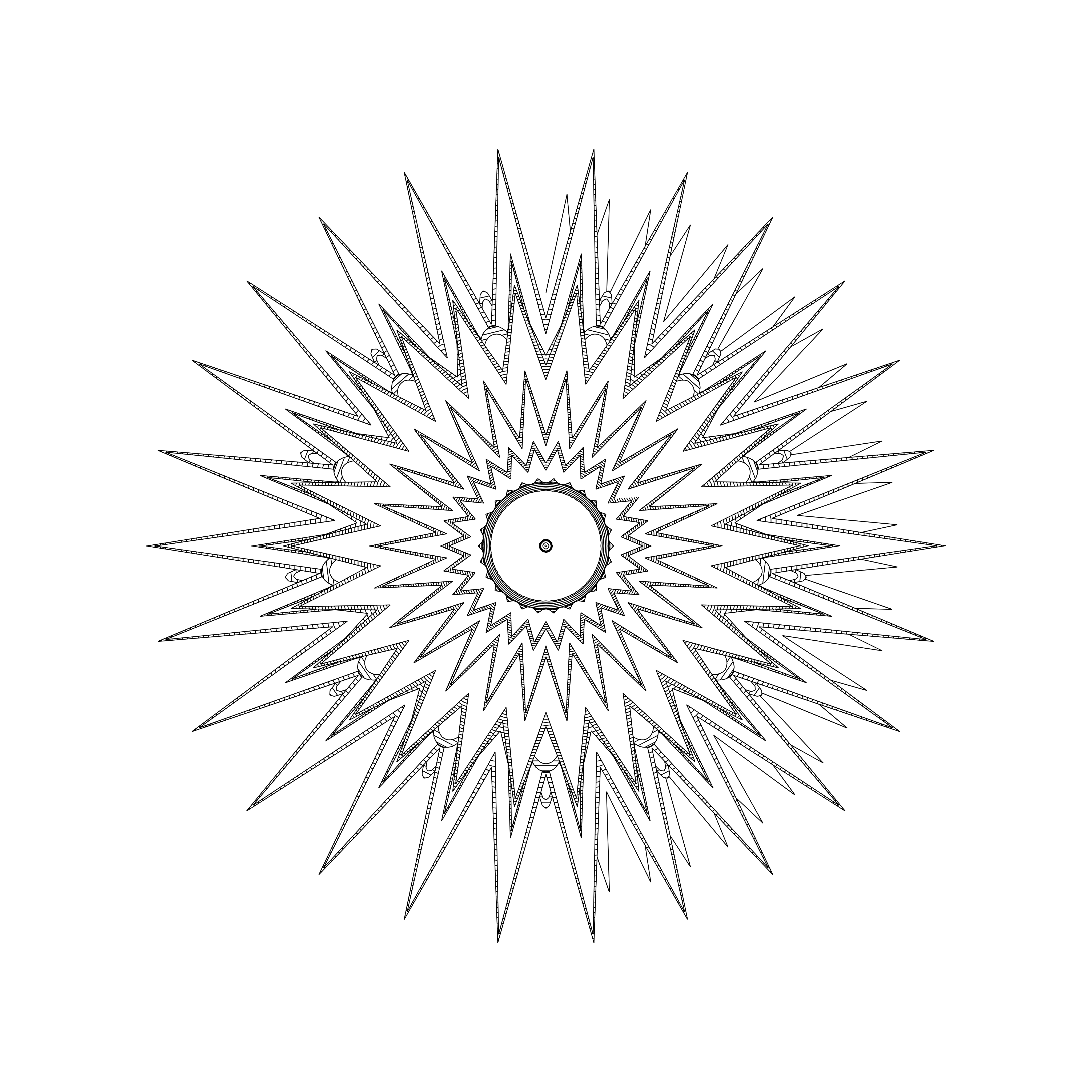 LL21 Mandala #332 static NFT preview