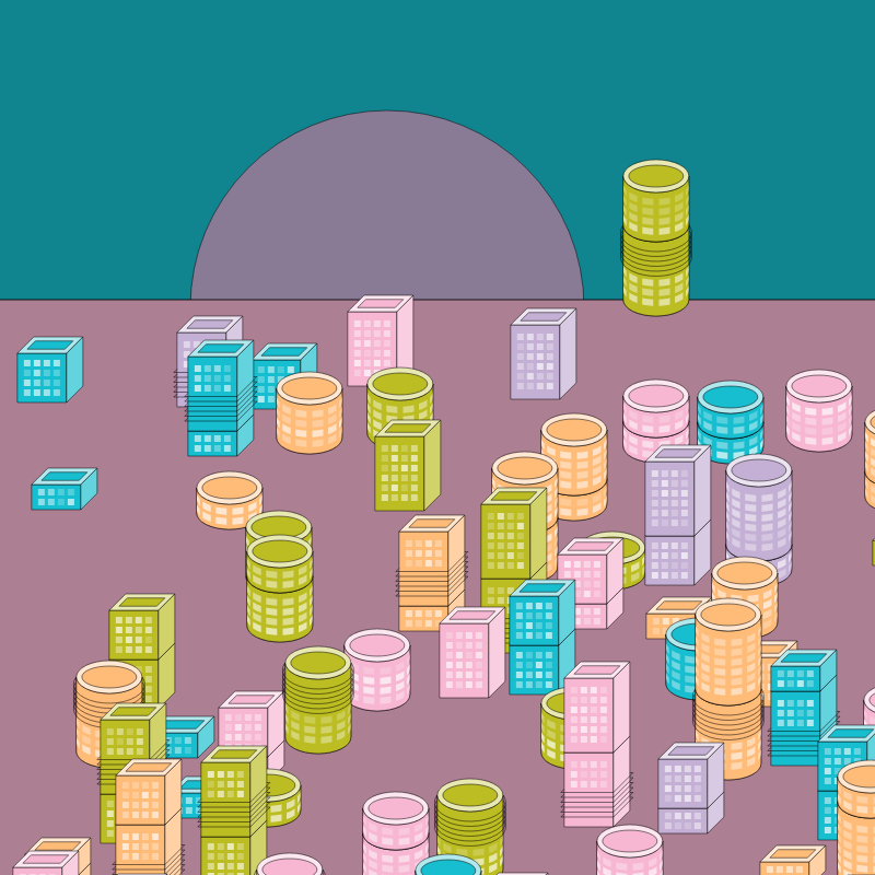 City Lights #30 static NFT preview