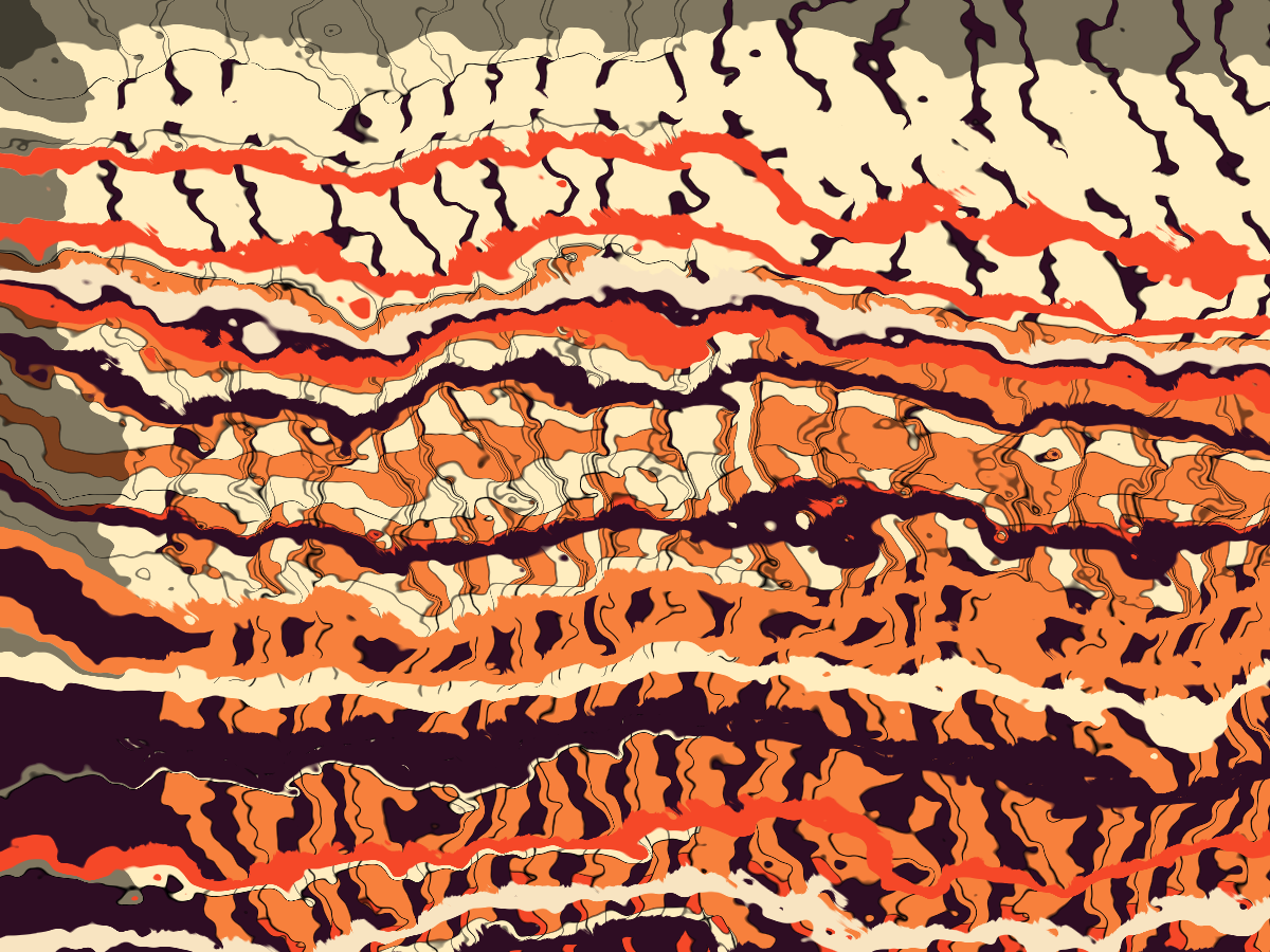 glitchline #90 static NFT preview
