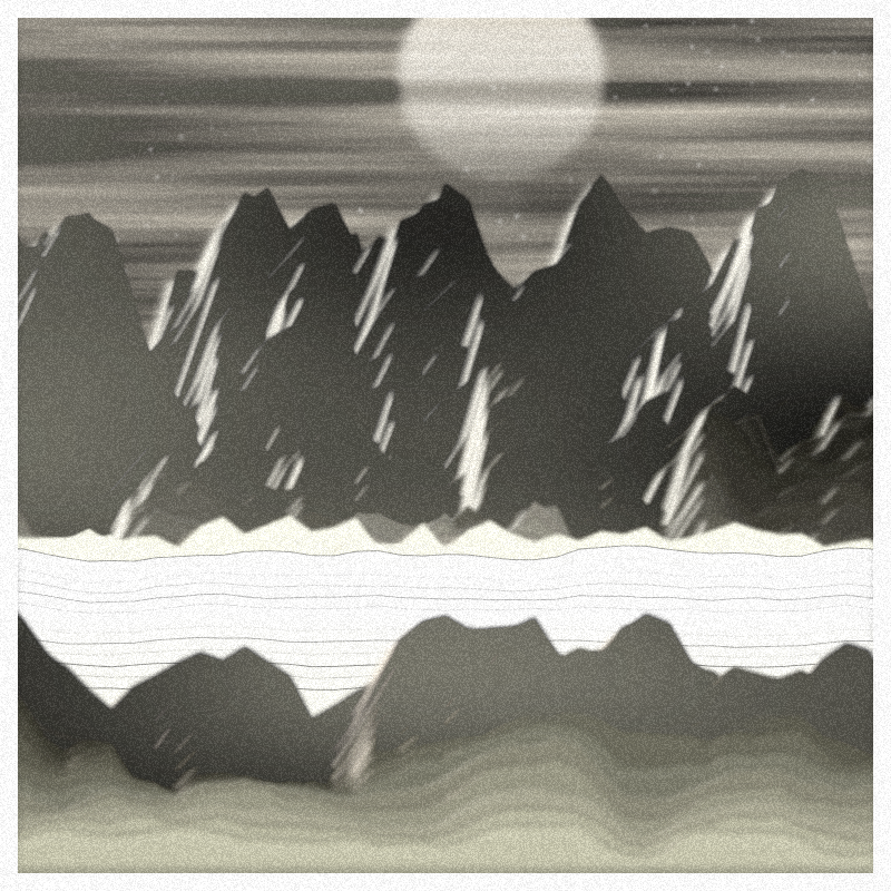 In the middle flows a river #30 static NFT preview