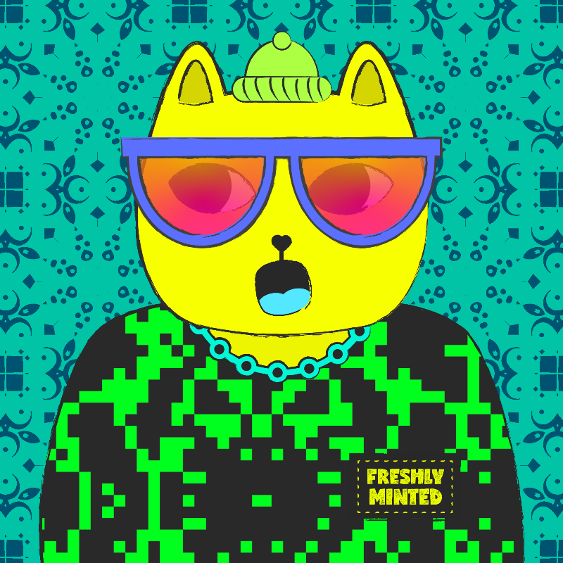 hash cats – genesis #61 static token preview