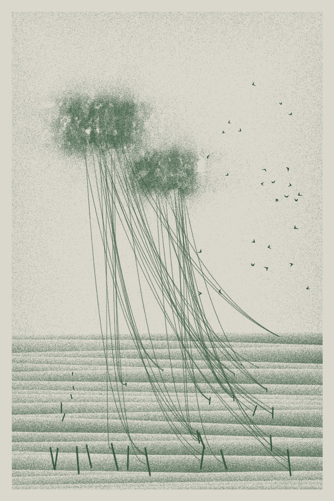 Cables and Clouds #155 static NFT preview