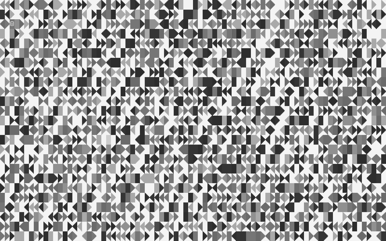 Code Page 437 // Ishihara #64 static token preview