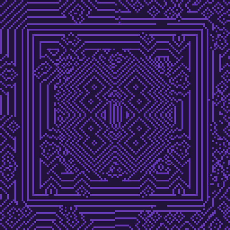 Tegodego Flow Maps Generator #34 static NFT preview