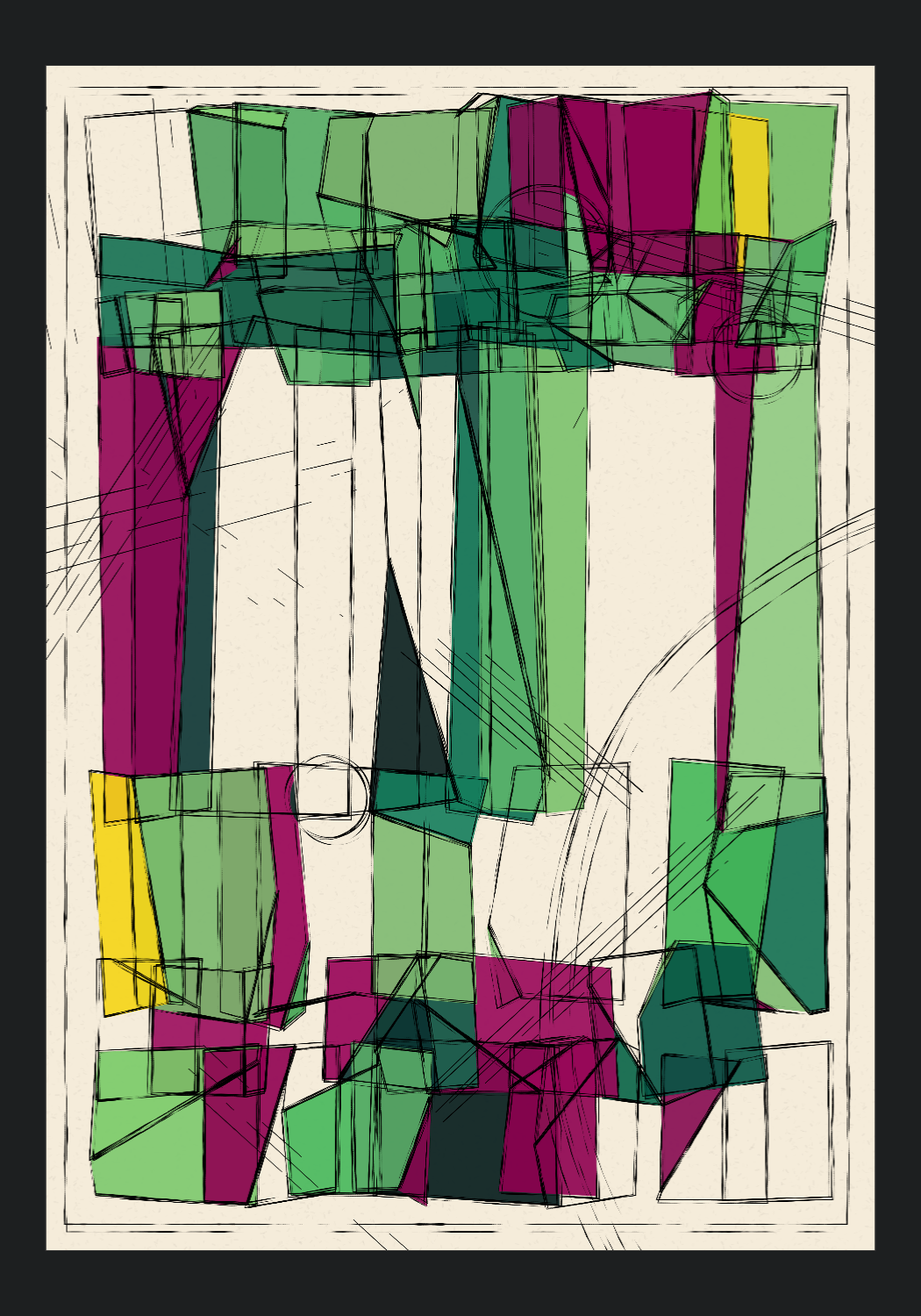 Sketch Block #114 static NFT preview