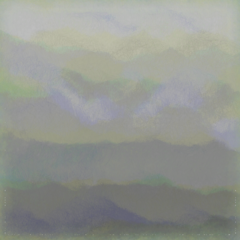 lsland Of Mountains #123 static NFT preview