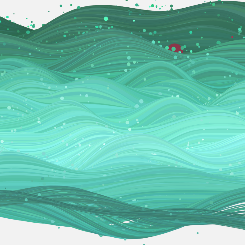 The Ocean Waves #27 static NFT preview