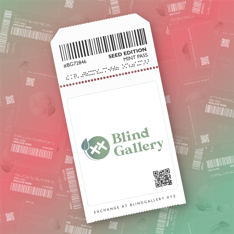 Blind Gallery Mint Pass (Seed Edition) #344 static NFT preview