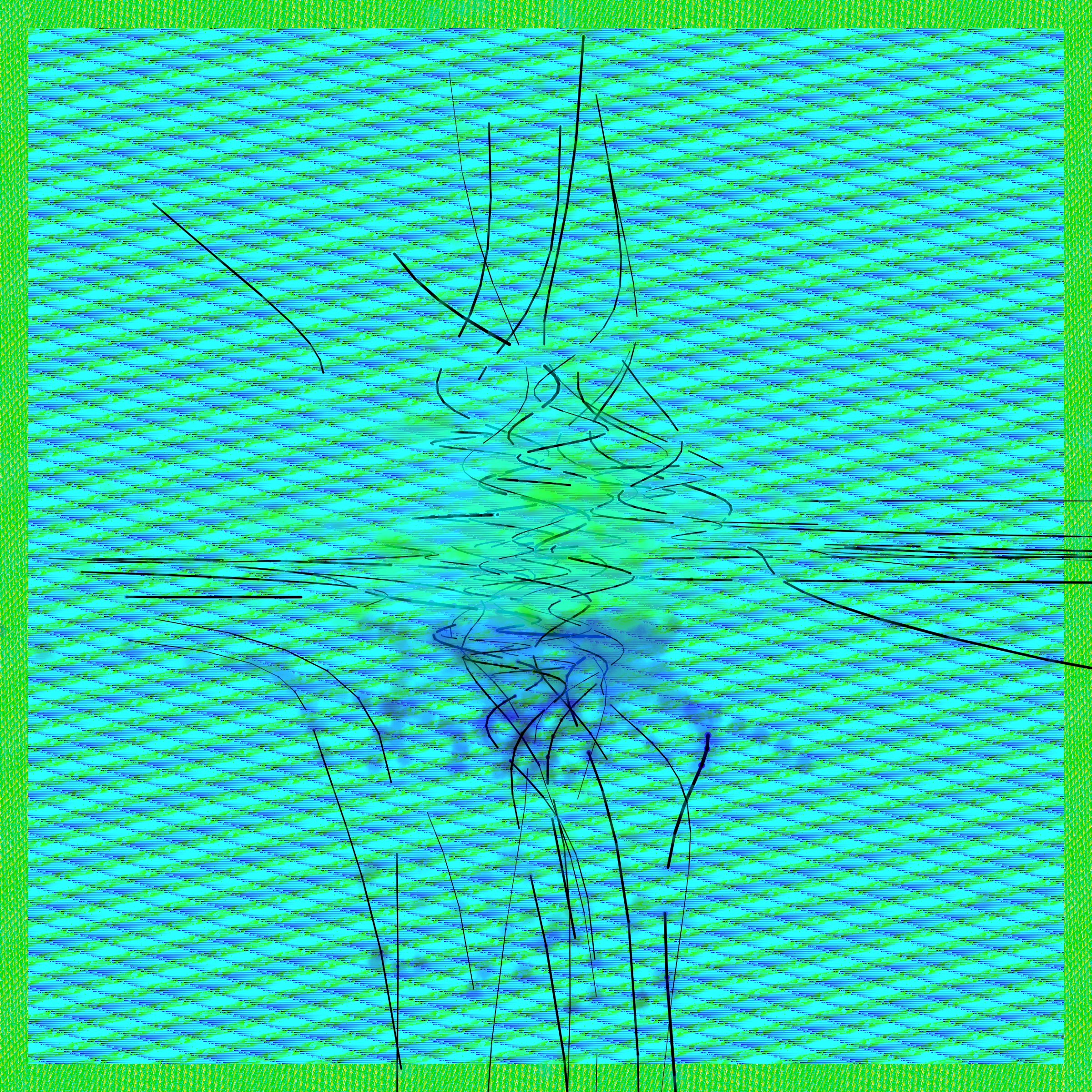 Glow fields #30 static NFT preview