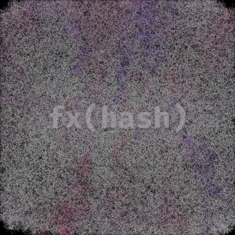 FXHASH Generative Logo #351 static token preview