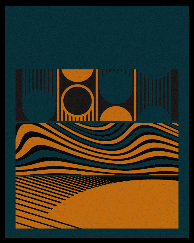 Bauhaus art #orange #31 static token preview