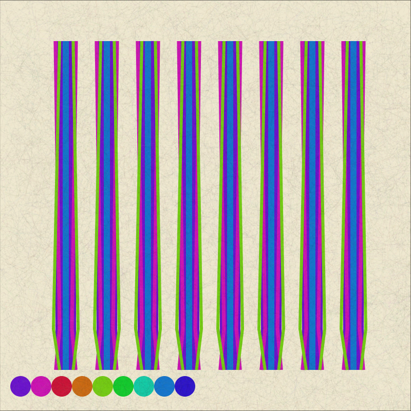 Polychromatic #239 static NFT preview