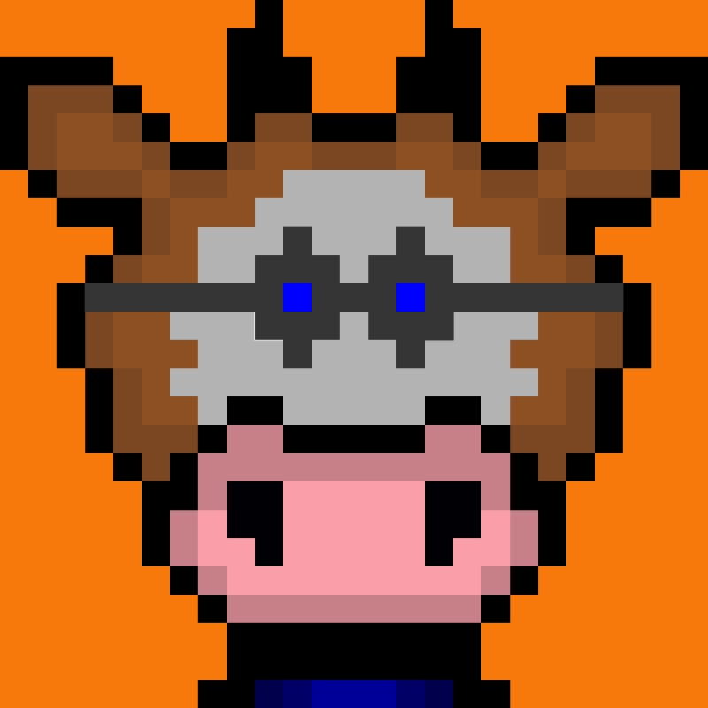 Morixels Cows #66 static token preview