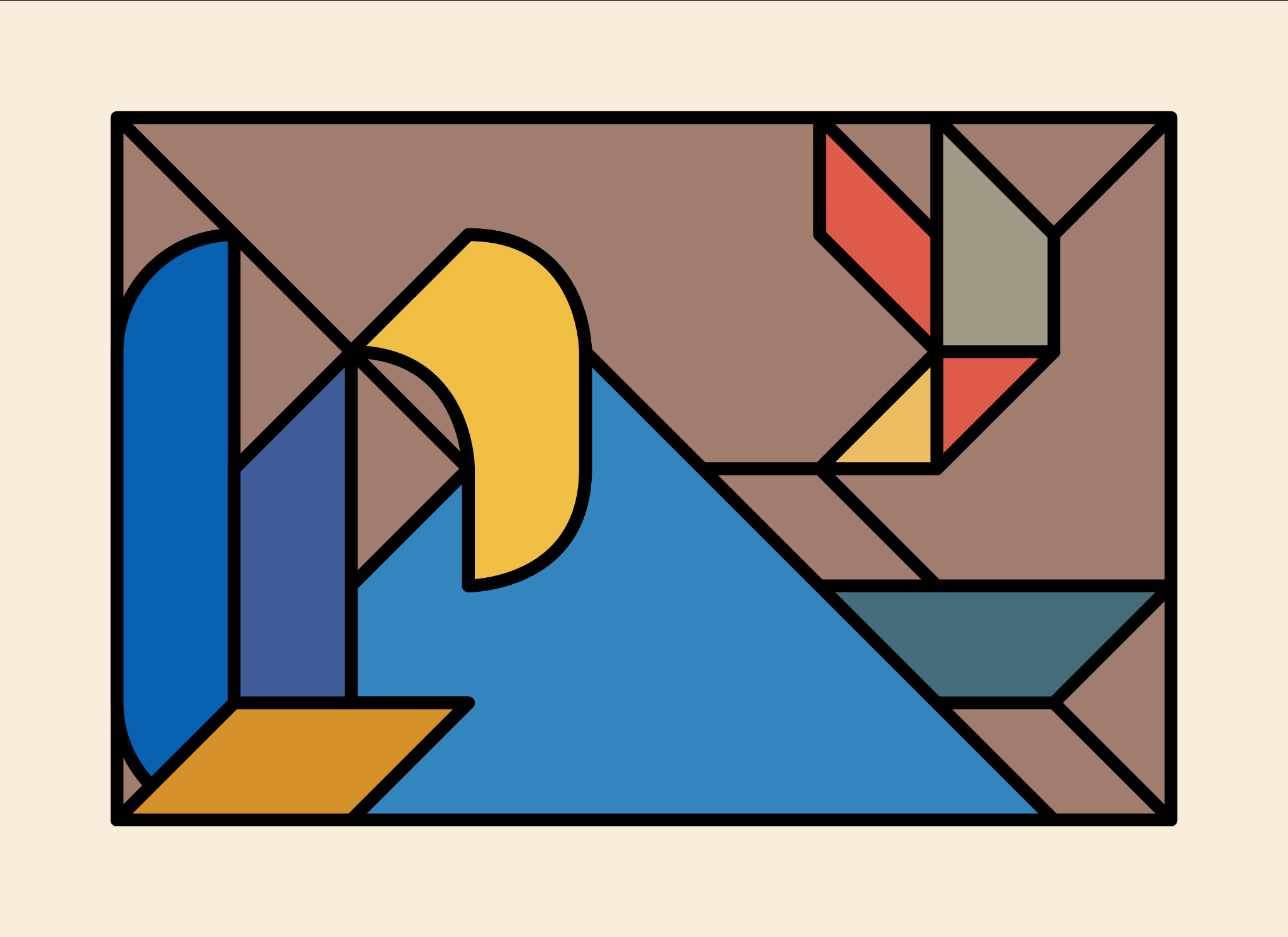 Stack (6x9) #256 static NFT preview