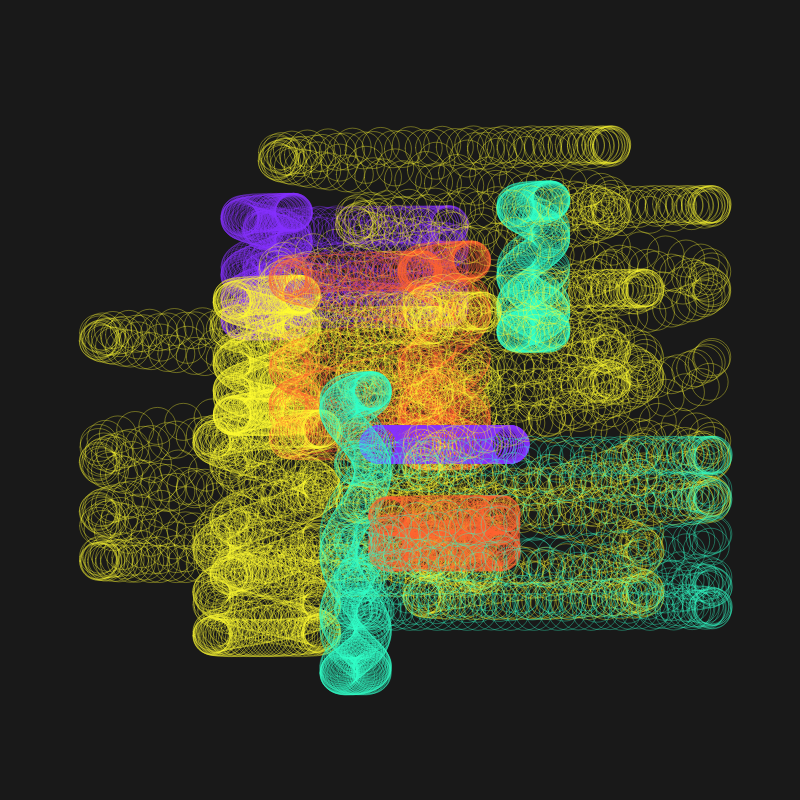 sinuosity #202 static NFT preview