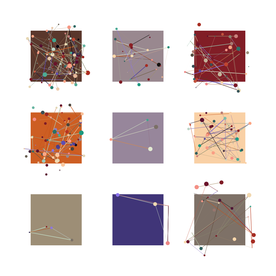 Atom Grid #200 static NFT preview