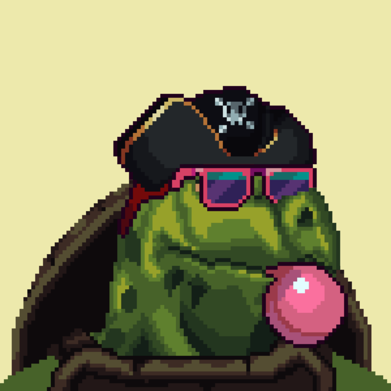 Turtles #5 static token preview