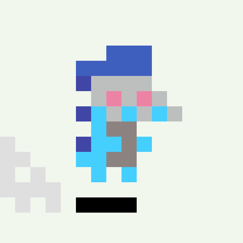 Coded Tiny Dinos #338 static NFT preview