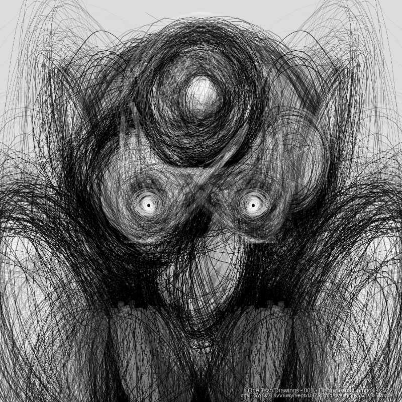 One Tezo Drawings #59 static token preview