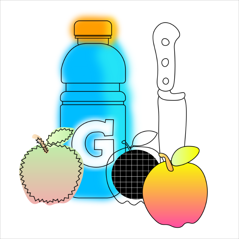 gatorade and apples #225 static token preview
