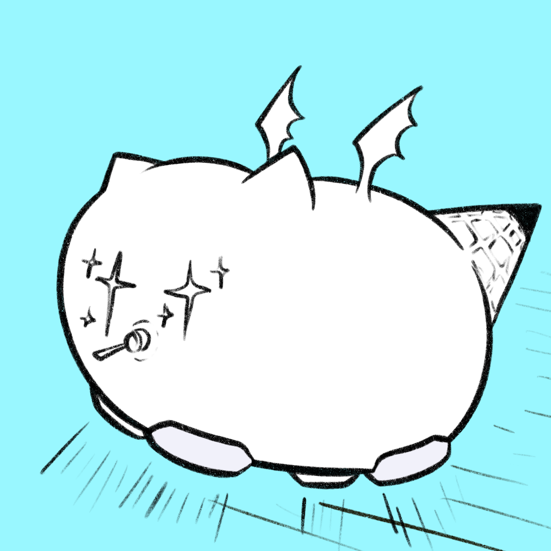 sketchy neko #75 static NFT preview