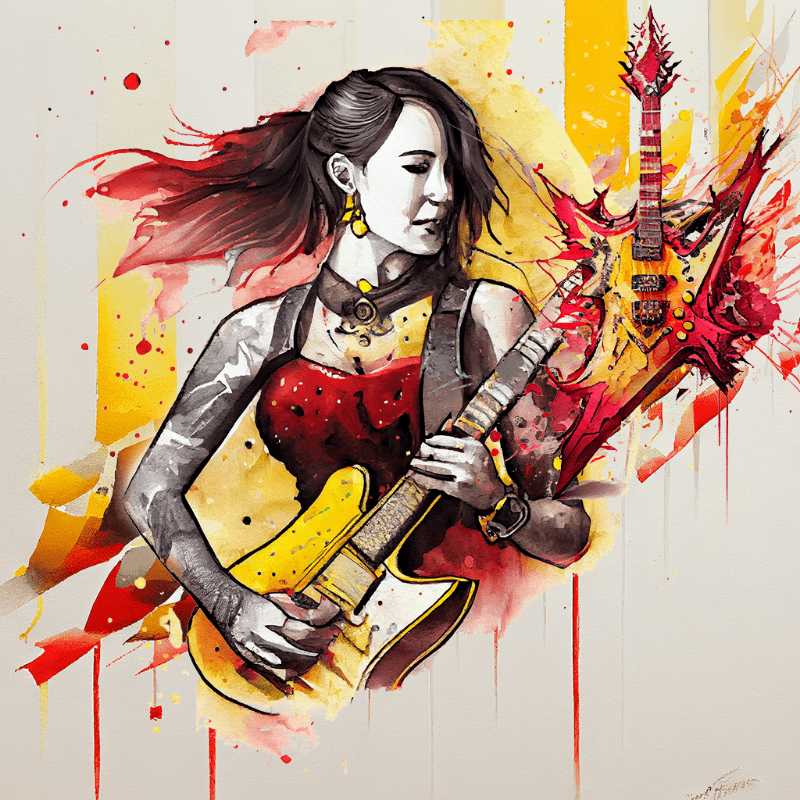 Hard Rock Girl 2 #13 static token preview