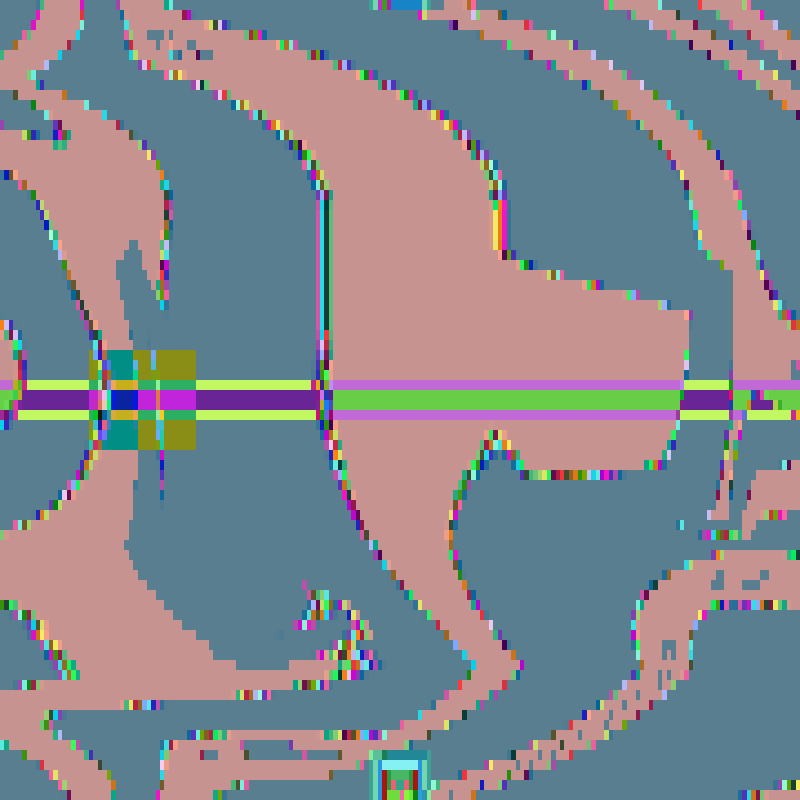 Pixel Flood #656 static NFT preview