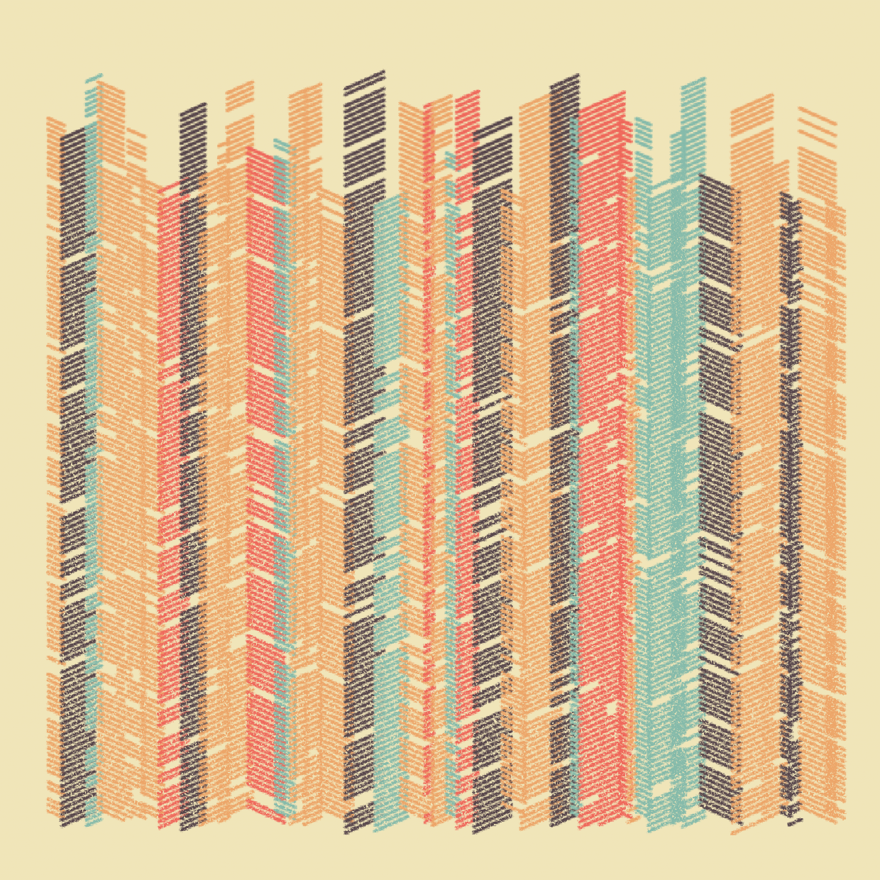Utopian Skyline #33 static NFT preview