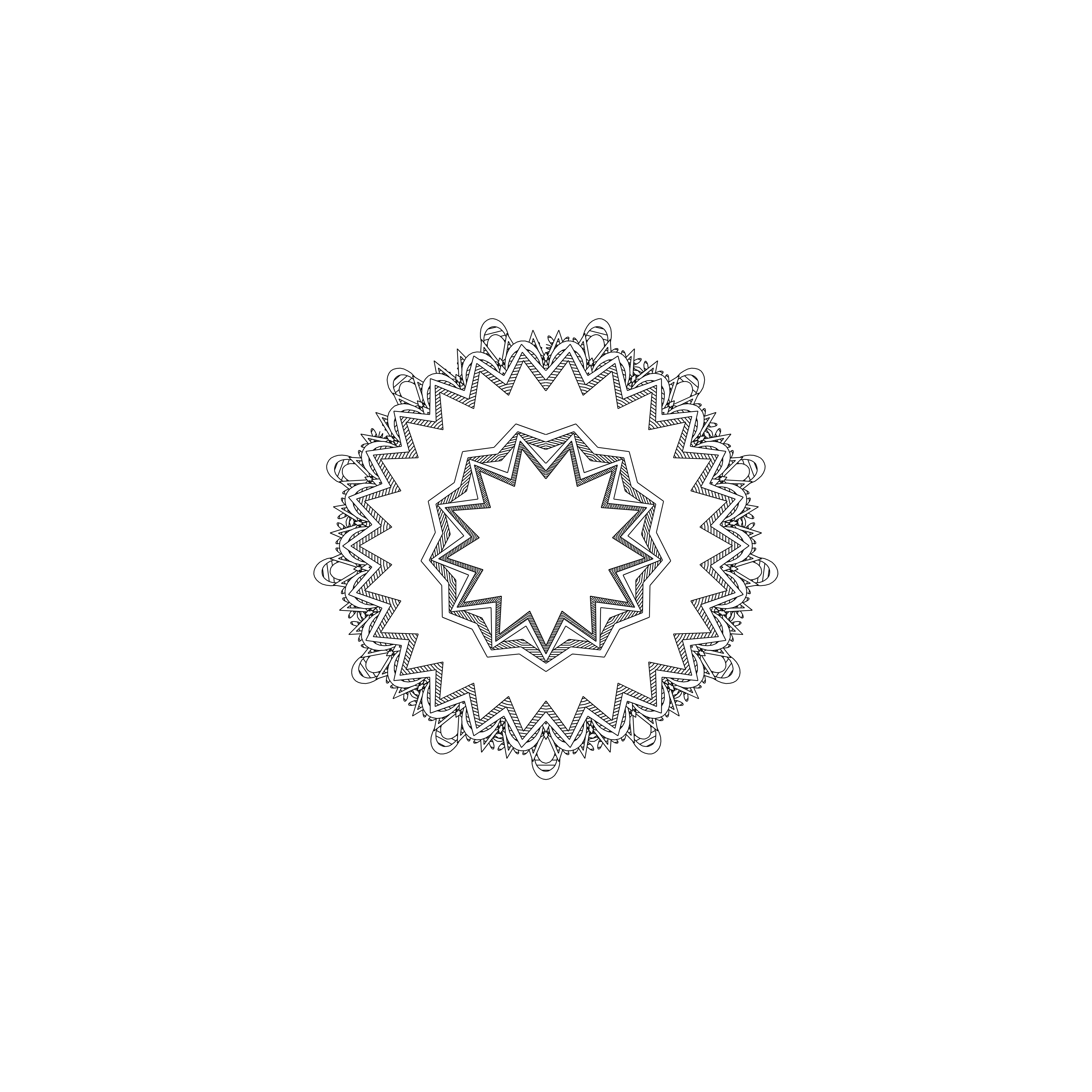 LL21 Mandala #795 static NFT preview