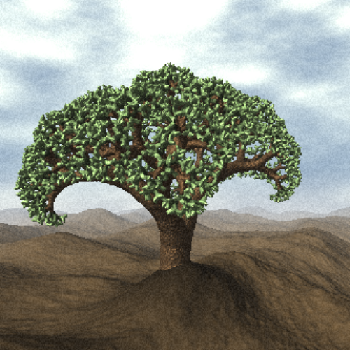 Lonely Tree #3 static token preview