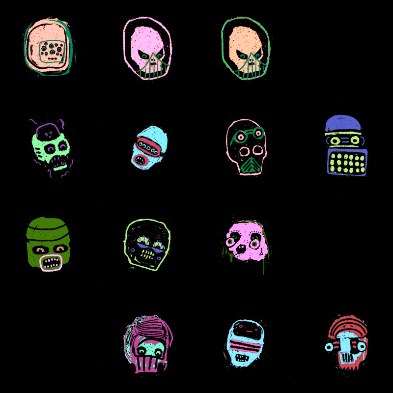 Warhol's Rabble #53 static token preview