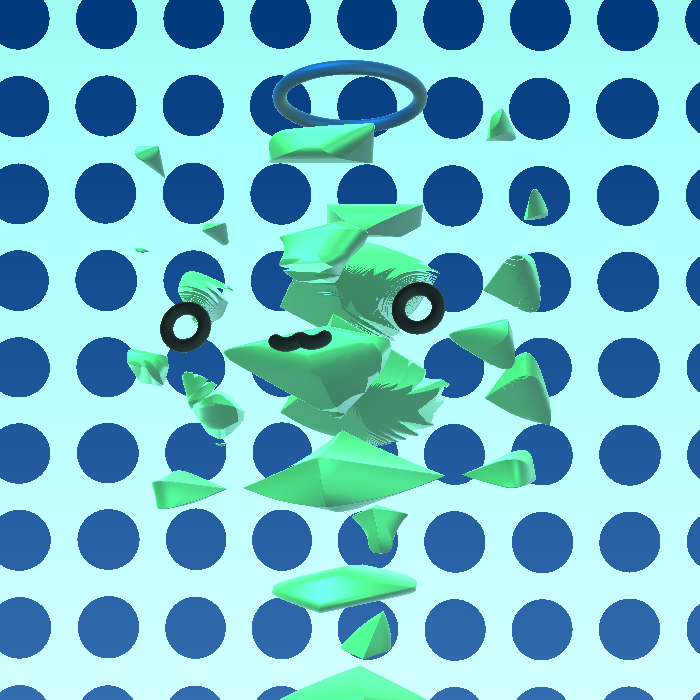 SHADER HEADZ #282 static NFT preview