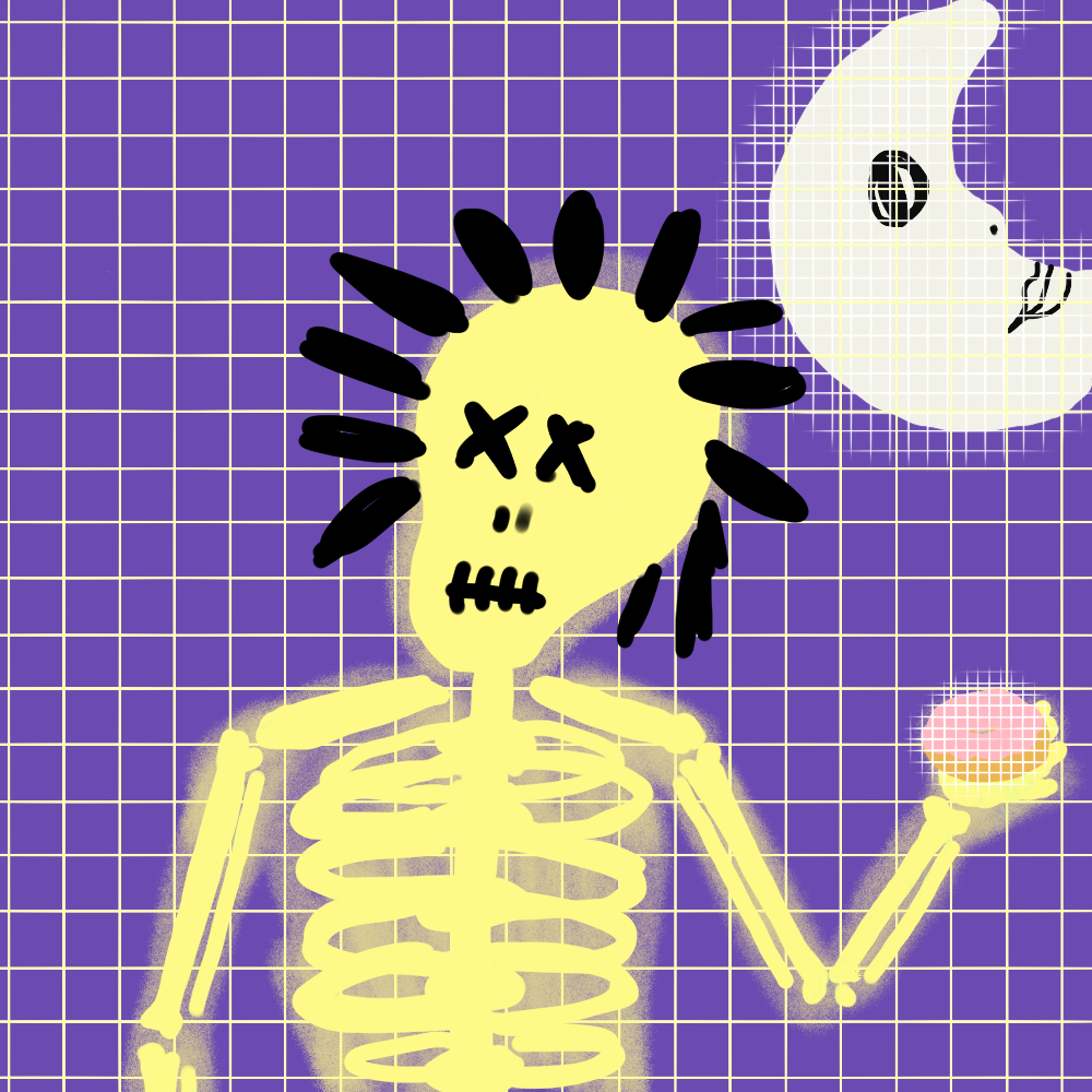 LOW EFFORT SKULLETTI #204 static token preview