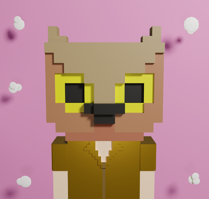 Animvox #38 static NFT preview