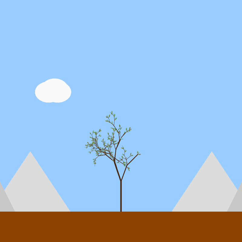 From seedling to tree #49 static NFT preview