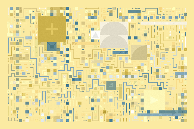 Scattered Pathways #277 static NFT preview