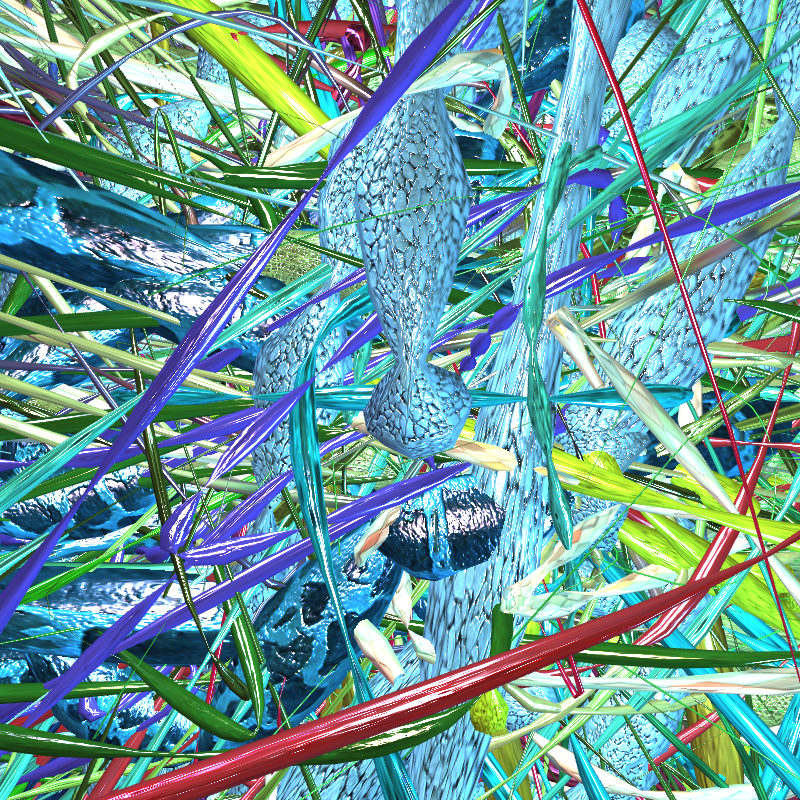 Prismatic Thickets #97 static token preview