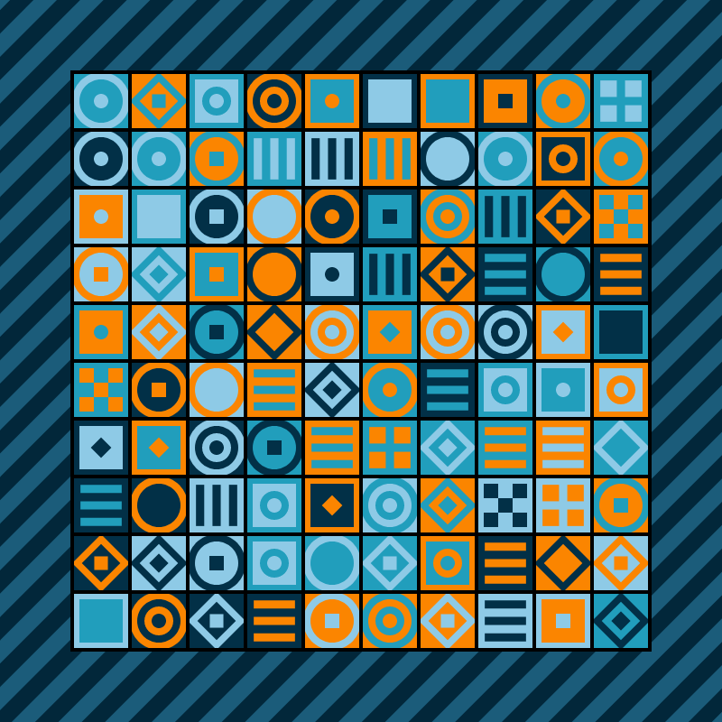 Simple Patterns #41 static NFT preview