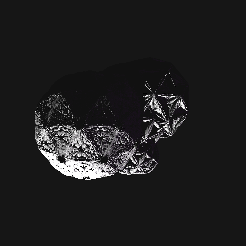 Digital Gothic: Glitching Blobs #32 static NFT preview