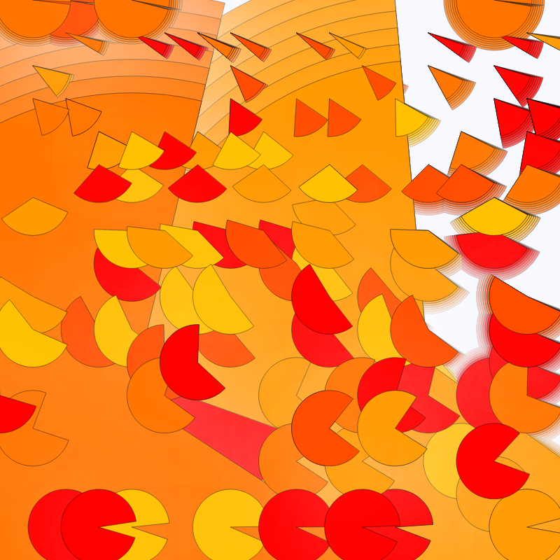 Geometries  on a desert trip #18 static NFT preview