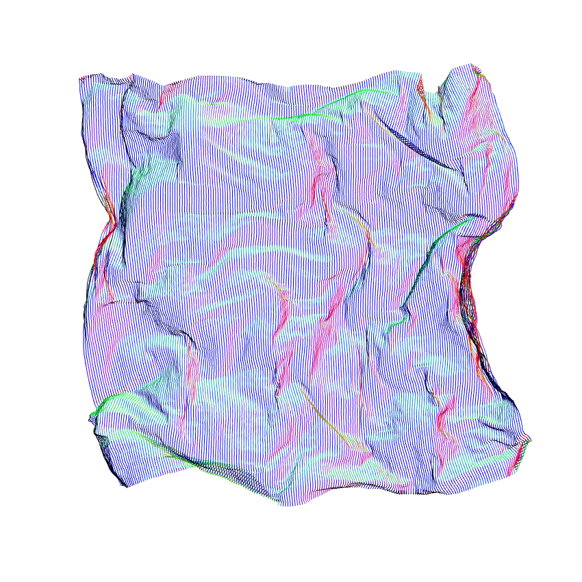 Fibril #218 static NFT preview