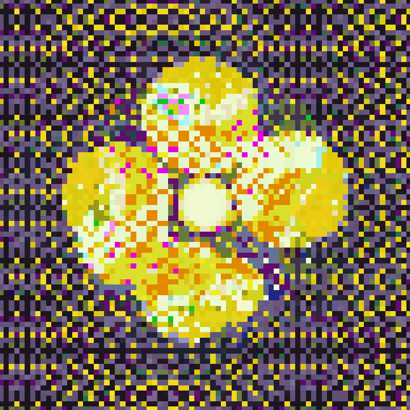 Psychedelic Pixels #29 static token preview
