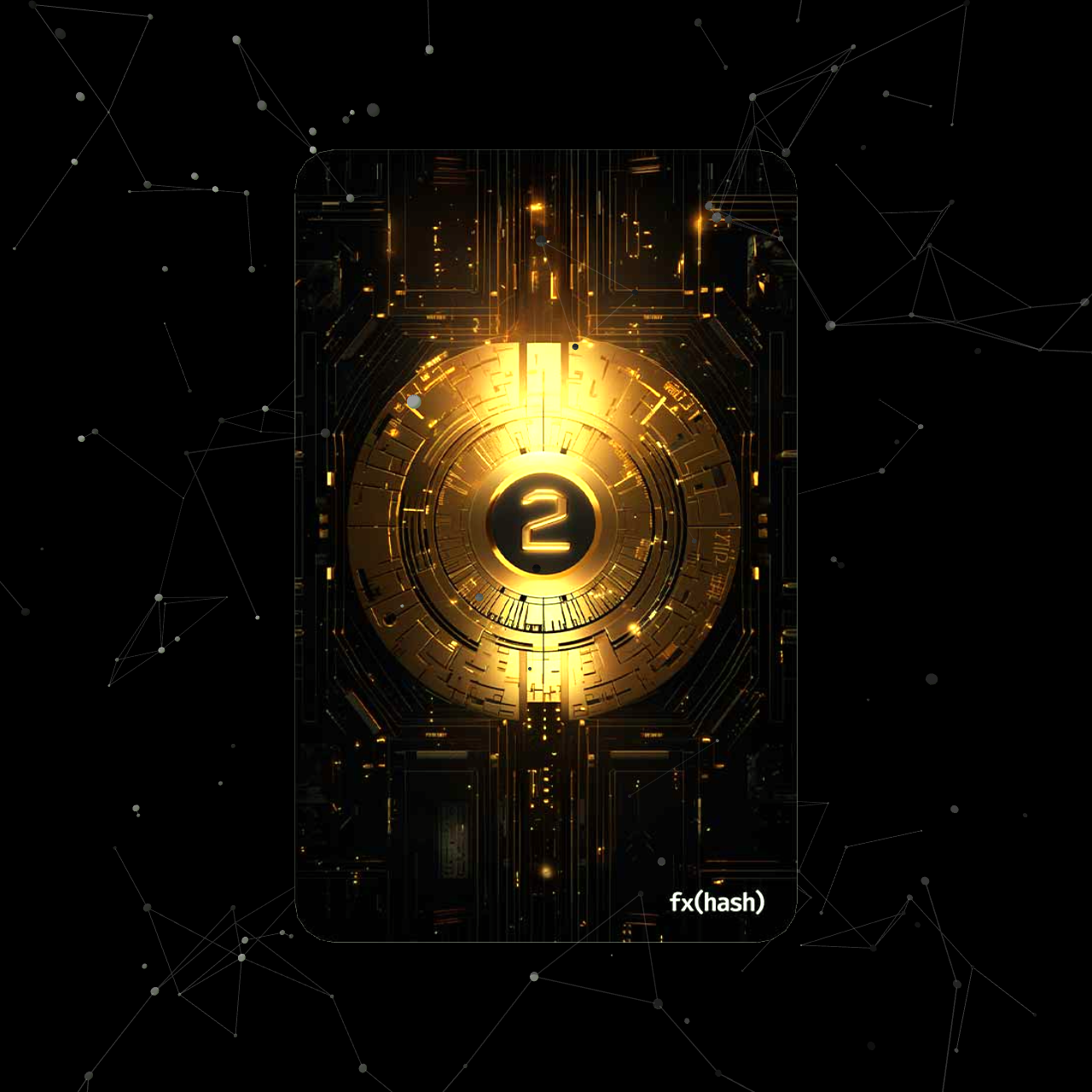 FXHash 2.0 Card #159 static NFT preview