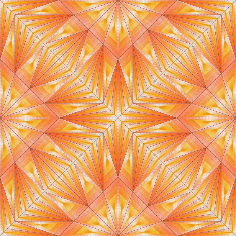 Triangle Subdivisions #437 static NFT preview