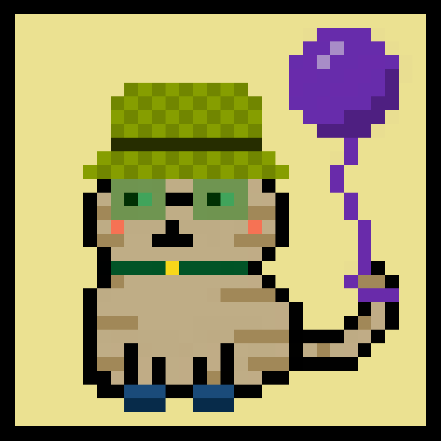 Lazy Kitties #74 static token preview