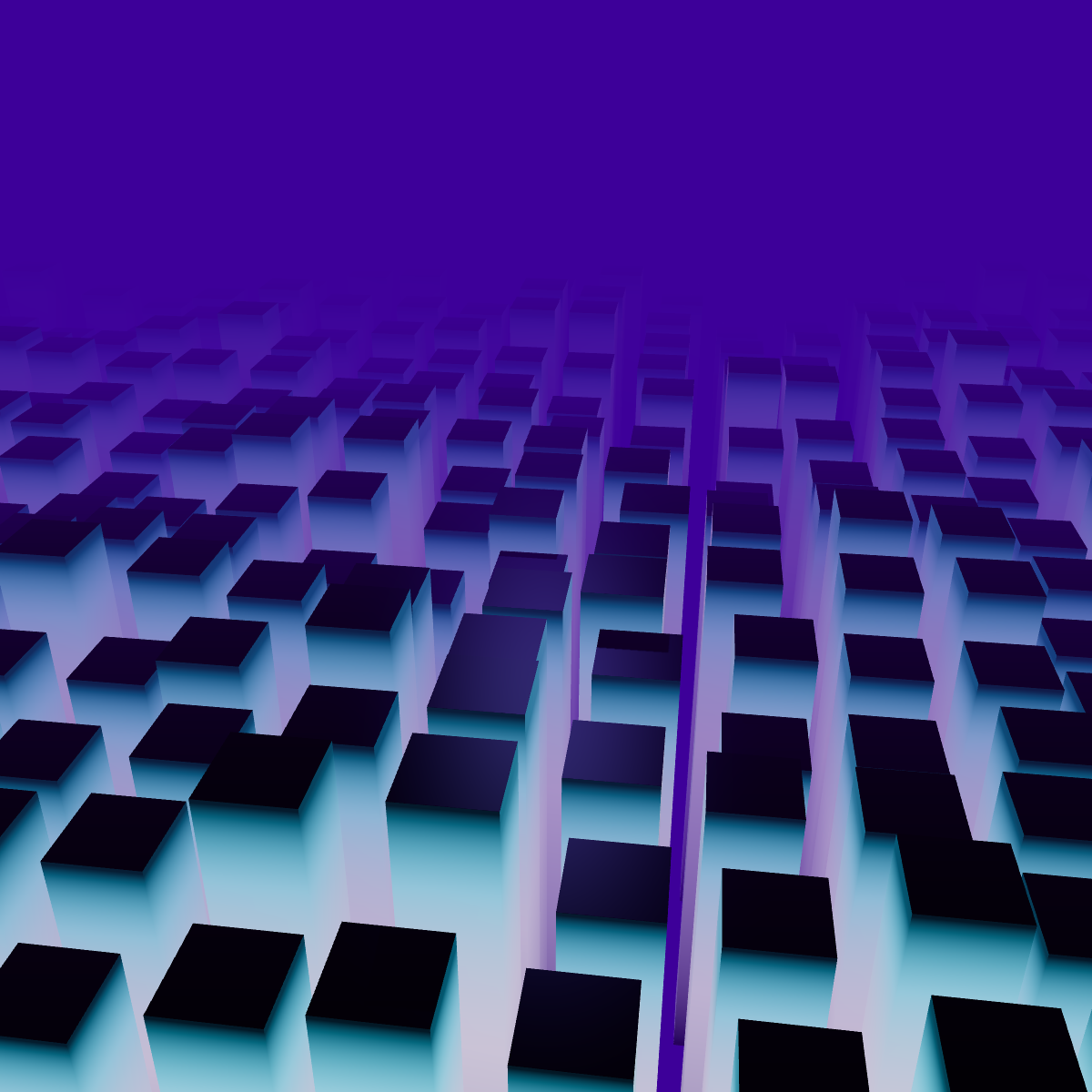 Sea of Monoliths #166 static NFT preview
