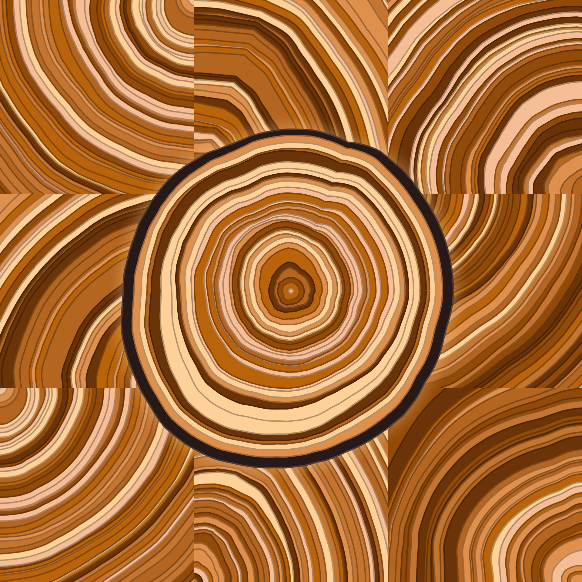 Growth Rings #35 static NFT preview