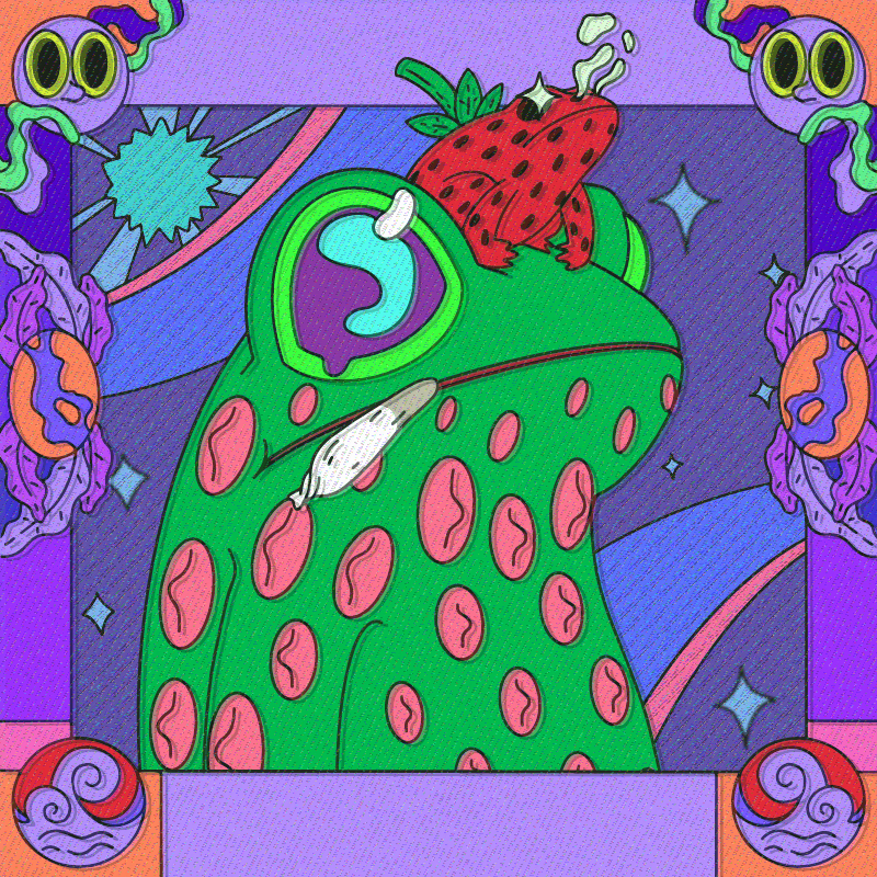 Blue Toad #90 static token preview
