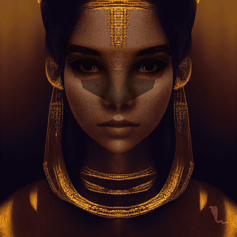 Egyptian woman #7 static token preview